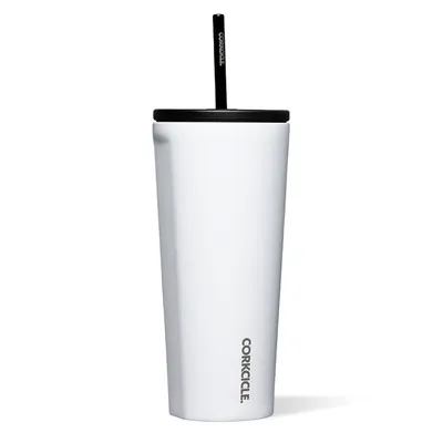 24oz Gloss White Cold Cup