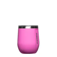 12oz Stemless Miami Pink