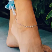 Delicate Wave Anklet