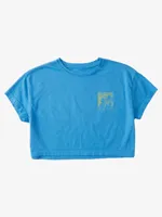 Girl's 4-16 Hibiscus Block Tee