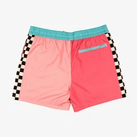 Beachside Checker Swim Short