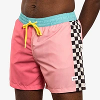 Beachside Checker Swim Short