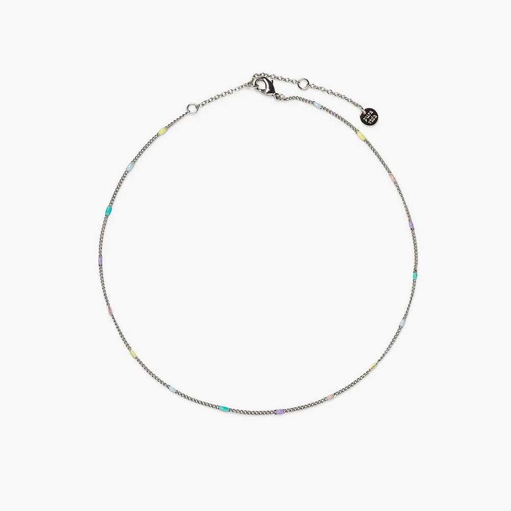 Gumdrop Enamel Bead Anklet