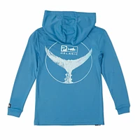 Kid's Aquatek Tails Up Hooded