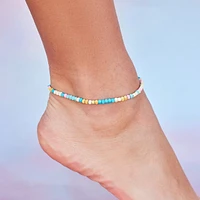 Bahama Bead Stretch Anklet