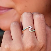 Tie Dye Wave Ring