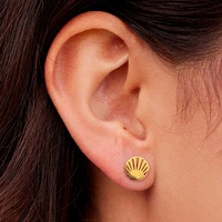 Cutout Sunburst Stud Earrings