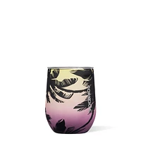 12oz Stemless- Miami Sunset