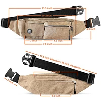 Adventure Waist Bag Khaki