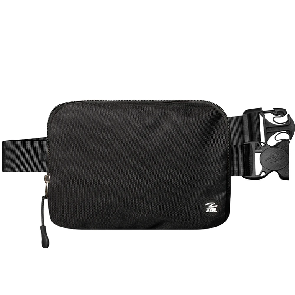 Square Waist Bag Black