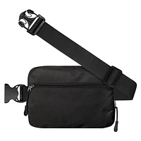 Square Waist Bag Black