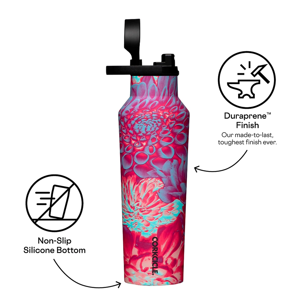 20oz Canteen Dopamine Floral