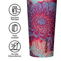 24oz Cold Cup Dopamine Floral