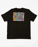 Crayon Wave Short Sleeve T-Shi