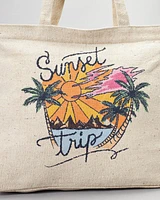 Summer Flower Tote Bag