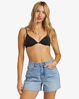 Riley Cut-Off Denim Shorts