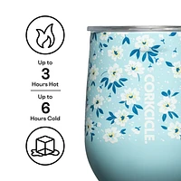 12oz Stemless Distsy Flower