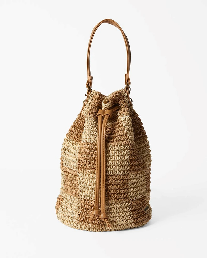 Travel More Straw Purse