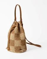 Travel More Straw Purse