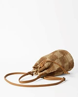 Travel More Straw Purse