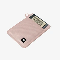 Vertical Wallet- Rose Dust