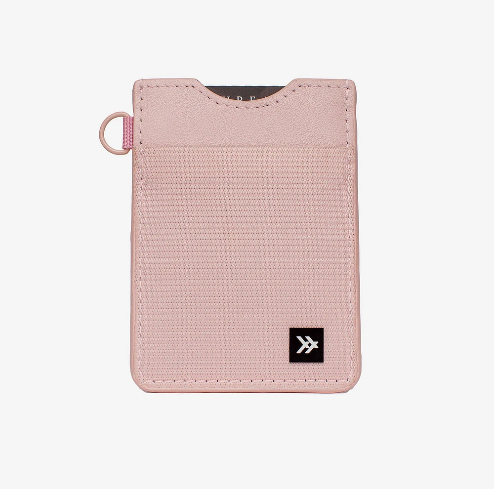 Vertical Wallet- Rose Dust