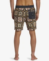 Tiki Reef Layback 17" Shorts