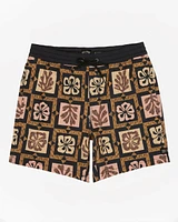 Tiki Reef Layback 17" Shorts