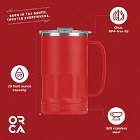 Stein 28oz. Red
