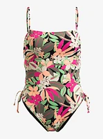 Print Beach Cllss Lace Up Opc