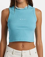 Roxify Fitted Rib Tank Top