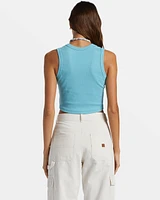 Roxify Fitted Rib Tank Top