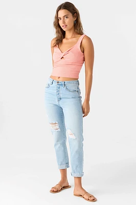 Jayde Twist Knit Tank Top