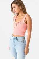 Jayde Twist Knit Tank Top