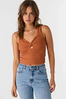 Jayde Twist Knit Tank Top