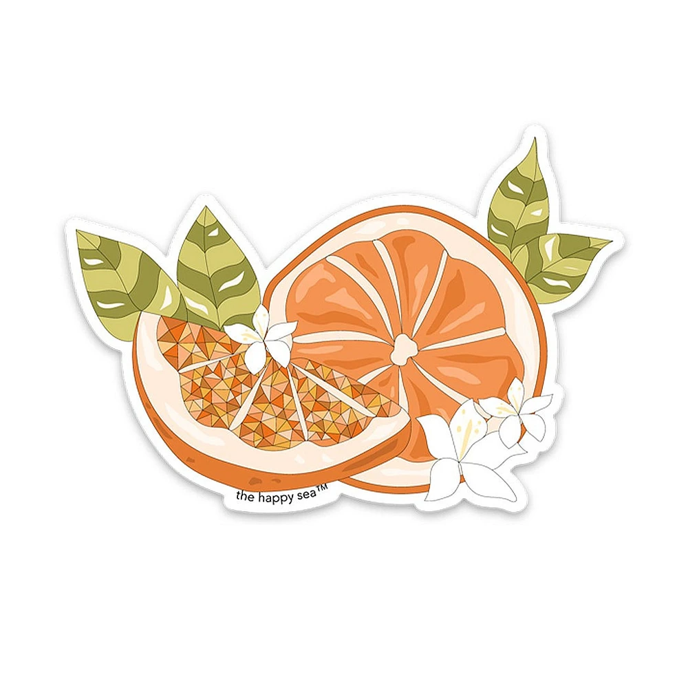 3" Florida Orange Vinyl