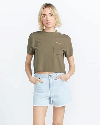 Stone Step High Rise Shorts