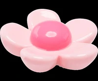 Pink Resin Flower Jibbitz