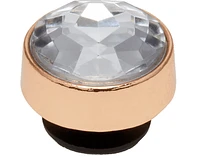 Clear Circle Gem
 Jibbitz