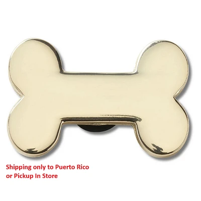 Gold Dog Bone Jibbitz