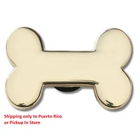 Gold Dog Bone Jibbitz