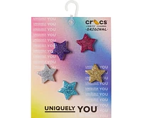 Iconn Glitter Star 5Pk Jibbitz