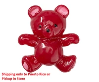 Pink Acrylic Teddy Jibbitz