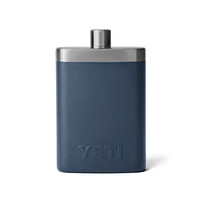 Flask 7oz.- Navy