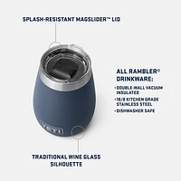 Wine Tumbler 10oz.- Bskyblu