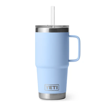 Rambler 
25oz Straw Mug- BBlue