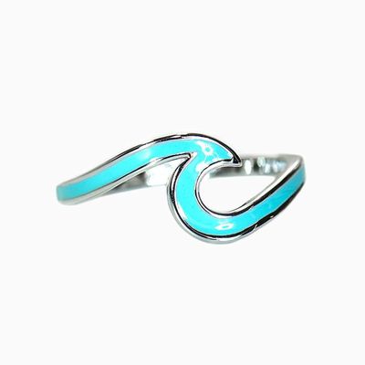 Enamel Wave Ring