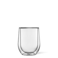 Glass Stemless 2 Pack Clear
