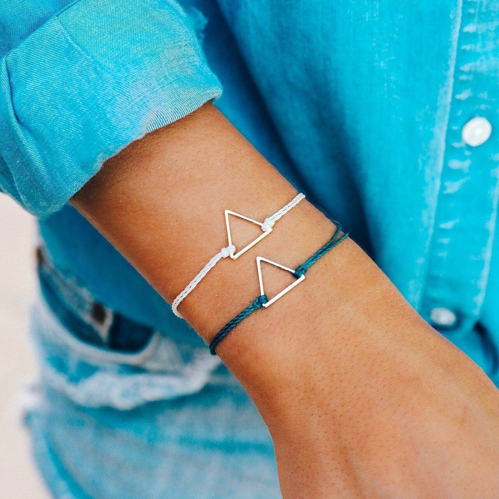 Triangle Charm Bracelet