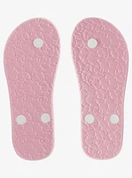 Girl's 8-16 Pebbles Flip-Flops